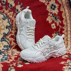 Fila Spline Script - Miesten Urheilukengät - Beige | FI-16085